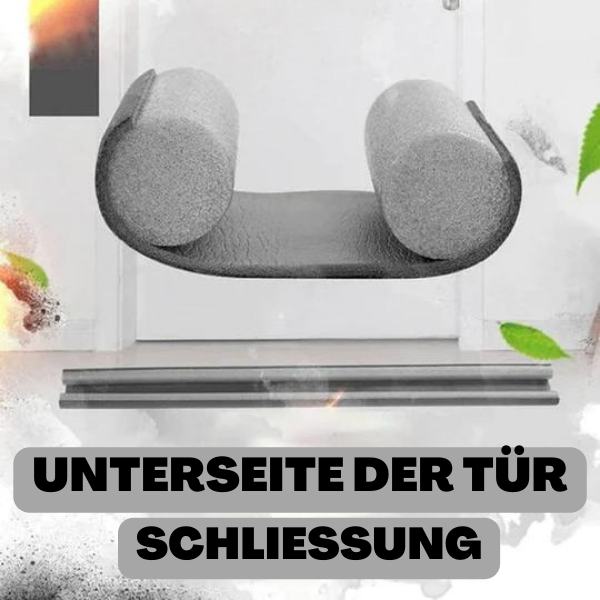 WarmDoor™ - Doppelter Zugluftstopper | Türbodendichtung - flexibel - einfach zu befestigen