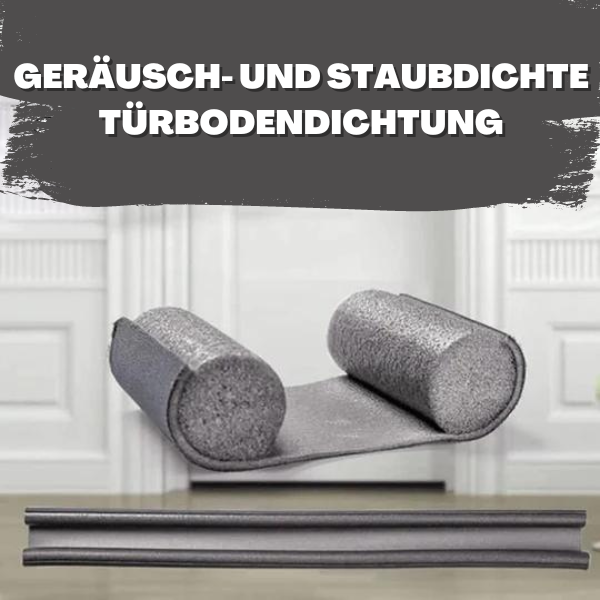 WarmDoor™ - Doppelter Zugluftstopper | Türbodendichtung - flexibel - einfach zu befestigen