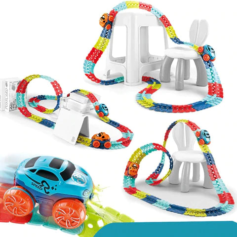 KidsPlay™ - 🧲Magnetisches Auto-Spielzeug l Spielen - überall - im Haus